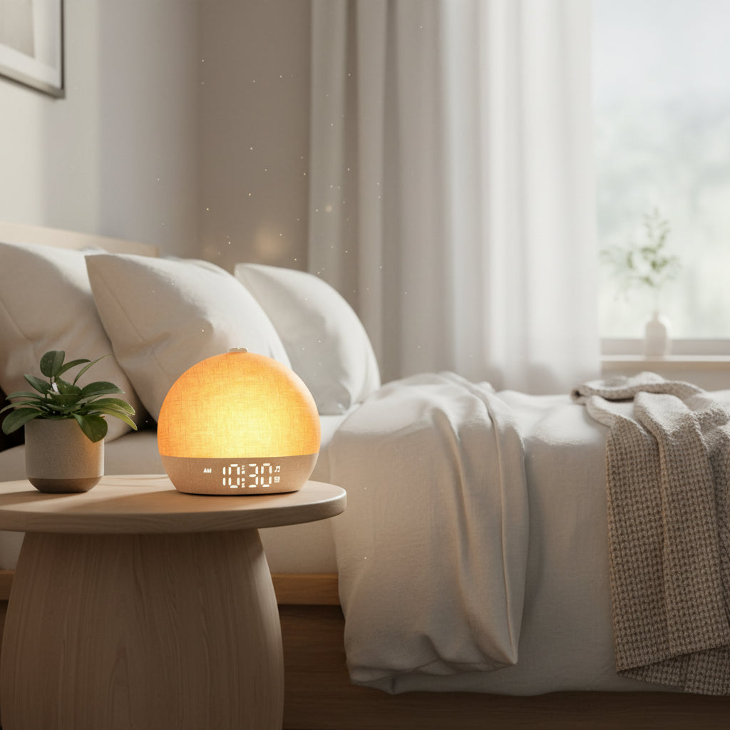 Round Sunrise Lamp